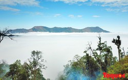 Khám phá biển mây kì thú trên đỉnh Pu Xai Lai Leng