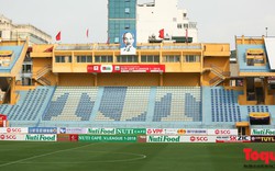 Sân Hàng Đẫy thay “áo” mới sẵn sàng cho cuộc “nội chiến U23“