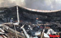 Phú Thọ: Cháy lớn tại nhà xưởng may mặc ở KCN Thụy Vân