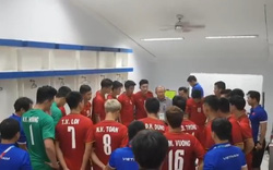 Clip: HLV Park Hang-seo nói gì với các cầu thủ U23 Việt Nam trong phòng thay đồ trước trận gặp U23 Pakistan