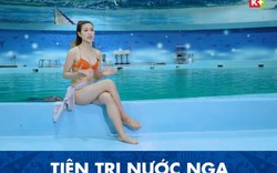Tranh cãi việc MC kênh truyền hình Việt mặc bikini dẫn chương trình