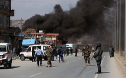 Hiện trường đánh bom thủ đô Afghanistan: hơn 60 người thương vong