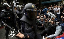 Địa chấn Catalan vỡ trận: Leo thang bạo lực