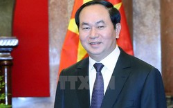 Chủ tịch nước Trần Đại Quang gửi điện mừng kỷ niệm Quốc khánh Đức