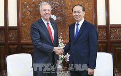 Chủ tịch nước Trần Đại Quang tiếp Đại sứ Hoa Kỳ chào kết thúc nhiệm kỳ