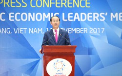 Chủ tịch nước Trần Đại Quang chủ trì họp báo kết thúc APEC