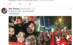 Fan Việt “bão” Twitter hình ảnh cổ vũ tuyển U23 Việt Nam