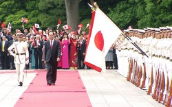 Lễ đón Chủ tịch nước Trần Đại Quang và Phu nhân tại Cung điện Hoàng gia Nhật Bản