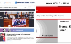 Truyền thông Hàn, Nhật “sôi sùng sục” thượng đỉnh Mỹ - Triều