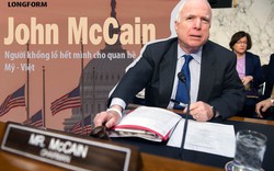 John McCain: Người khổng lồ hết mình cho quan hệ Mỹ - Việt 