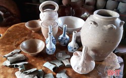 Thêm nhiều cổ vật quý hiếm được phát hiện tại Nghi Xuân, Hà Tĩnh