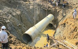 Hủy thầu đối với Cty Trung Quốc trong dự án đường ống nước sông Đà 2