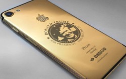 iPhone 7 mạ vàng khắc hình  Donald Trump có giá hơn 3 tỷ