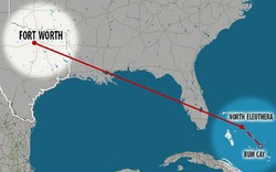 2 du khách người Mỹ mất tích khi bay qua Tam giác Quỷ Bermuda