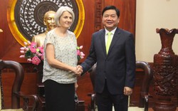 Bí thư Thành ủy Thành phố Hồ Chí Minh tiếp Đại sứ Đan Mạch tại Việt Nam