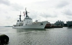 Tàu hải quân Philippines cập cảng Cam Ranh, thăm xã giao Nha Trang