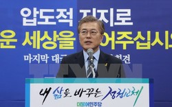 Chủ tịch nước gửi điện mừng tân Tổng thống Hàn Quốc Moon Jae-in