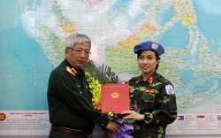 Lần đầu tiên Việt Nam cử nữ sĩ quan tham gia lực lượng gìn giữ hòa bình Liên hợp quốc
