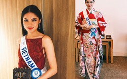 Á hậu Thùy Dung nhận giải thưởng đầu tiên tại Miss International 2017