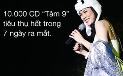 Mỹ Tâm tiếp tục ghi kỷ lục bán 10.000 CD Vol.9 trong 7 ngày ra mắt 