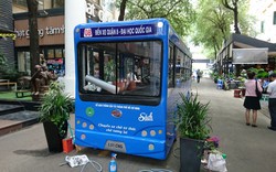 Độc đáo và sáng tạo với “xe buýt sách” tại TP. HCM