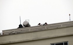 Nghệ An: Lực lượng công an đang vây ráp nhà một nghi phạm