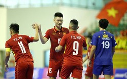 Giải Futsal ĐNÁ HDBank Cup 2017: Tuyển Việt Nam phá kỷ lục ở trận ra quân