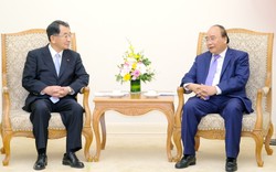 Thủ tướng tiếp Chủ tịch Liên minh Nghị sỹ Hữu nghị Nhật Bản-Mekong