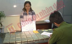 Bắt giữ người phụ nữ vận chuyển  22 bánh heroin trên xe khách