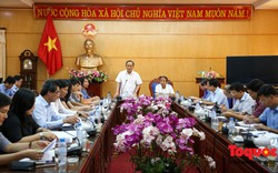 Thứ trưởng Lê Khánh Hải làm việc với lãnh đạo UBND tỉnh Bắc Kạn 