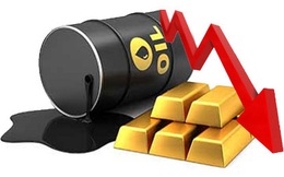 Thị trường ngày 13/10: Giá dầu lao dốc gần 3%, vàng giảm