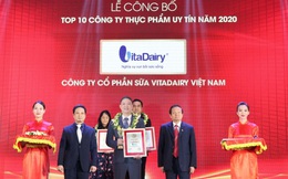 VitaDairy vào Top công ty sữa uy tín nhất Việt Nam