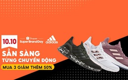 Adidas tổ chức ngày siêu thương hiệu đầu tiên tại Đông Nam Á trong chuỗi sự kiện “Shopee 10.10 Ngày Sale Thương Hiệu”