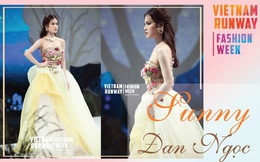Sunny Đan Ngọc gây bất ngờ với màn catwalk xuất thần tại Vietnam Runway Fashion Week 2020