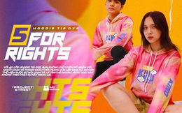 GẤU Uniform: Sáng tạo không giới hạn cùng áo lớp Hoodie Tie Dye