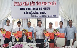 Điều động, bổ nhiệm nhân sự tại các tỉnh Ninh Thuận, Long An, Quảng Ninh