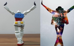 Quá thần tượng Michael Jackson, fan làm hẳn clip “cosplay” điệu nhảy của ông hoàng nhạc Pop bằng Gundam