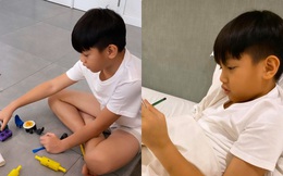 Mùa tránh dịch của rich kid Subeo: 10 tuổi vẫn bày biện chơi đồ hàng, quyết không quên nhiệm vụ quan trọng