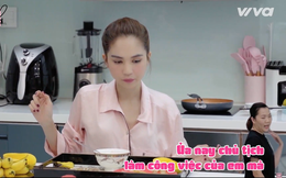 &quot;Chủ tịch&quot; Ngọc Trinh thử thách một ngày tự nấu nướng và làm việc nhà thay giúp việc, tiết lộ thói quen ăn uống cực hiếm người trong showbiz có