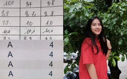 Bảng điểm cấp 3 toàn 9-10, thành tích đại học full A: Dân tình phát hiện chủ nhân siêu xinh xắn, ngắm ảnh thẻ quả nhiên dậy thì thành công!