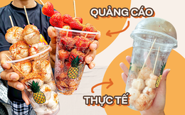 Chờ 40 phút để nhận về 2 xiên măng cụt ăn chơi với giá 30k, cô gái Sài Gòn tức nghẹn cổ vì đồ thực khác quảng cáo, thái độ nhân viên quá tệ