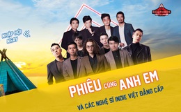 Tiếp nhiệt mùa hè với sự kiện âm nhạc “Phiêu’’ cực đỉnh dành cho anh em