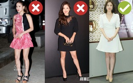 Rút kinh nghiệm từ Song Hye Kyo, chị em sẽ biết mẫu giày nào nên - không nên diện nếu sở hữu cặp chân ngắn và hơi thô