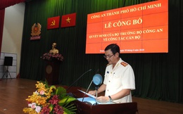 Đại tá Lê Hồng Nam, tân Giám đốc Công an TP.HCM chính thức ra mắt