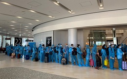Hơn 340 công dân Việt Nam từ Nhật Bản hạ cánh an toàn tại sân bay quốc tế Đà Nẵng