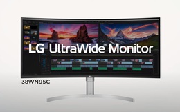 LG ra mắt màn hình cong chơi game 38 inch, tần số quét 144Hz, thời gian phản hồi 1ms, giá 37 triệu đồng