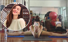 Hà Hồ khoe duy trì tập luyện yoga, đủ sức cân toàn động tác khó: Thì ra bí quyết giữ visual đỉnh cao của mẹ bầu là đây!