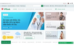 VPBank ra mắt website mới theo phong cách thương mại điện tử tích hợp trí tuệ nhân tạo