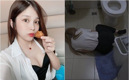 Làm thử thách thua game phạt rượu, nữ streamer xinh đẹp &quot;ngất&quot; ngay trên sóng và cái kết đắng ngắt