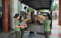 Công an tỉnh Thừa Thiên Huế "tiếp sức" cho lực lượng tuyến đầu Đà Nẵng chống dịch